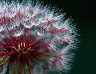 Close-up of a dandelion seed head (13)