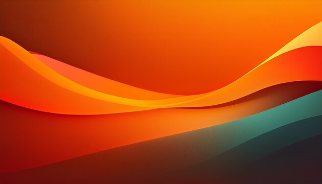 orange gradient background with a modern and colorful twist