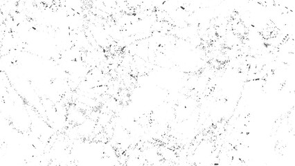 Distressed Backdrop Vector Illustration. Isolated Black on White Background. Distressed black texture effect 