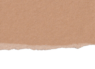 Torn craft paper texture