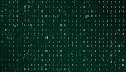 Binary code background