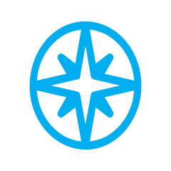 Compass Navigation Icon