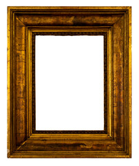 High-Resolution 18th Century Czech Picture Frames with Transparent Background