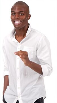 Positive Man Showing OK Hand Sign