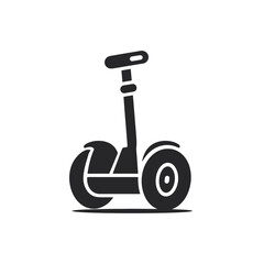 Self-Balancing Scooter Icon Eco-Friendly Urban Transportation