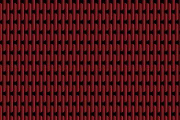 Dark red hexagon mesh honeycomb pattern background with modern geometric futuristic style, digital abstract wallpaper for technology and web design projects