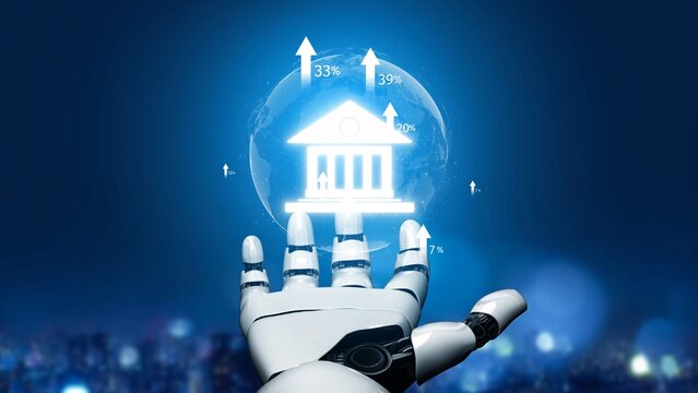 Online banking and digital banking innovation combining finance and technology, optimizing online banking systems, mobile banking services, and fintech for seamless experience. Muxer