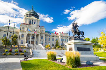 Helena State Capitol Building in Montana