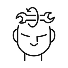 Line icon Vector illustration design