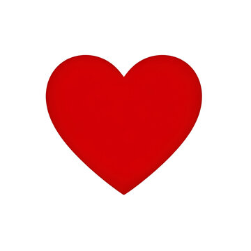 Create a Red Heart Shape with Transparent Background Using Simple Design Techniques