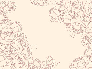 Abstract floral background.