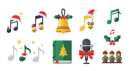Festive Harmony: A Collection of Musical Elements Celebrating the Joy of the Season