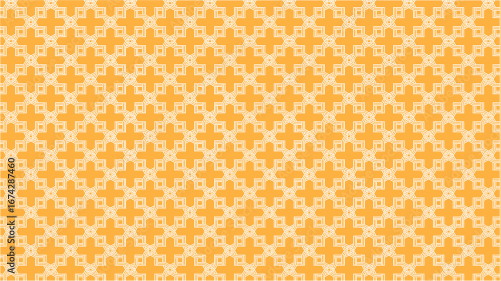 Poster seamless christmas pattern with elegant golden vector lines on dark festive background, abstract lux