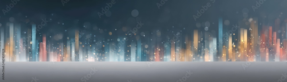 Poster modern stock market data overlay with up and down arrows for trading visualizations in dark user int