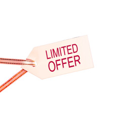 Limited Time Offer Tag for High-Converting Promotions: Drive Urgency and Boost Sales with Eye-Catching Retail Marketing Visuals