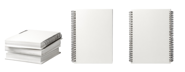 Three blank spiral-bound notebooks (1)
