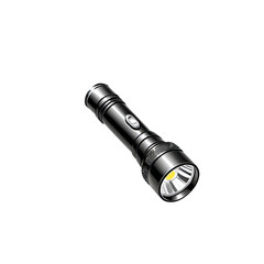 Durable flashlight for outdoor use and emergencies, providing convenience and bright light for nighttime adventures