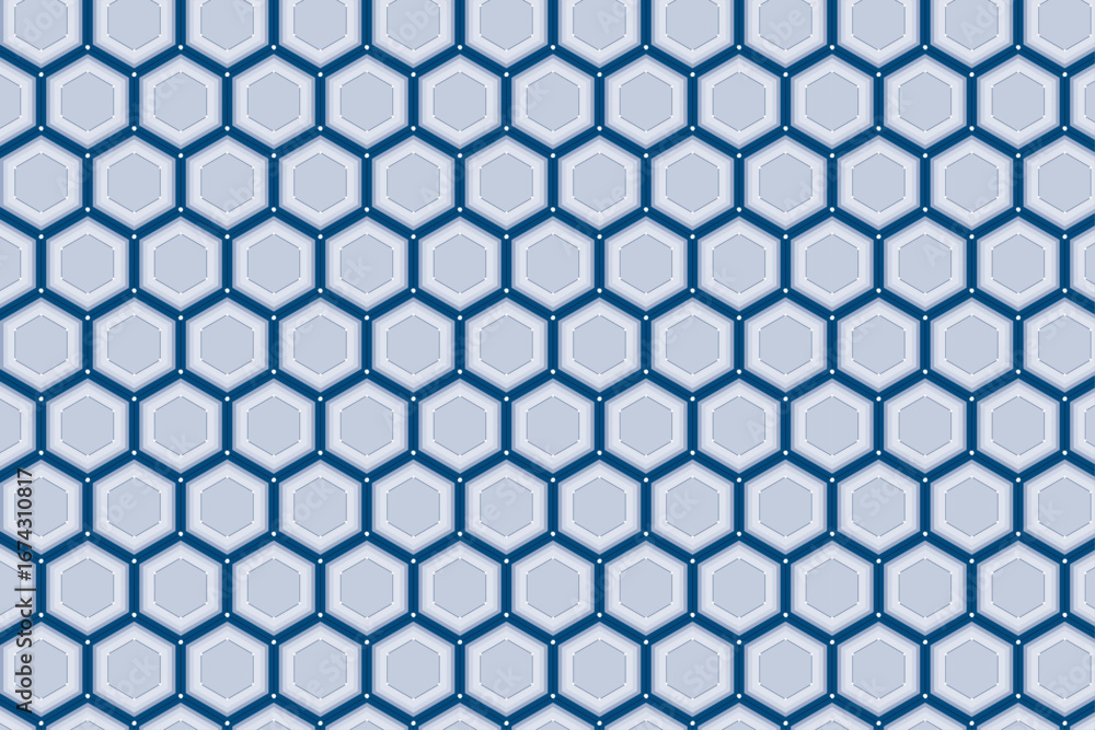 Poster abstract hexagonal pattern seamless background | luxury honeycomb mesh texture geometric design for 