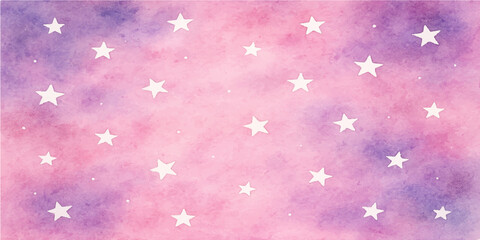 A colorful celebration of seamless stars and stripes with a pink background