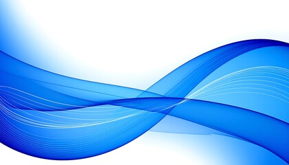 Abstract blue wave design (1)