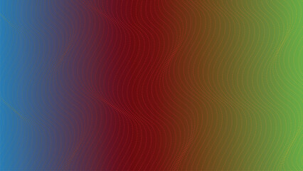 Abstract Colorful Gradient Background with Wavy Lines and Seamless Texture for Digital Art