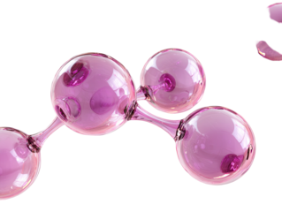 Abstract representation of molecules