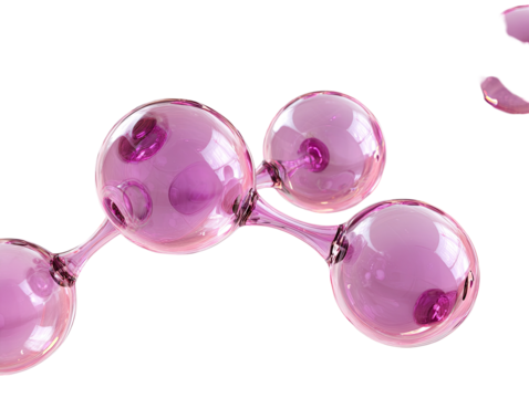 Abstract representation of molecules