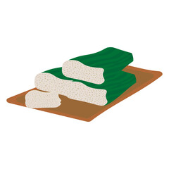 Indonesian Traditional Food Illustration