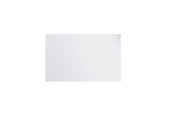 Blank white rectangular sheet of paper or cardstock