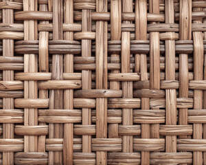 Woven rods texture
