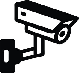 CCTV, Security camera icon. Video surveillance. Vector icon design with transparent background