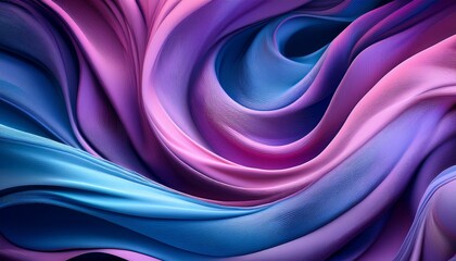 Obraz premium abstract swirling purple pink and blue hues 1