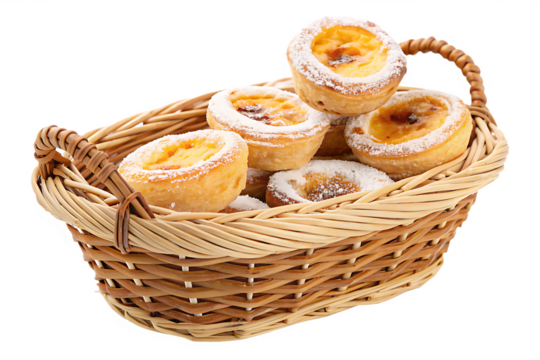 cesta de vime com pastéis de feira - cesta com pastel de feira.