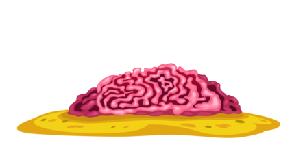 PNG Cartoon underwater sea landscape constructor with fishes and ocean animals, vector undersea world. Underwater coral reef characters of octopus with turtle,