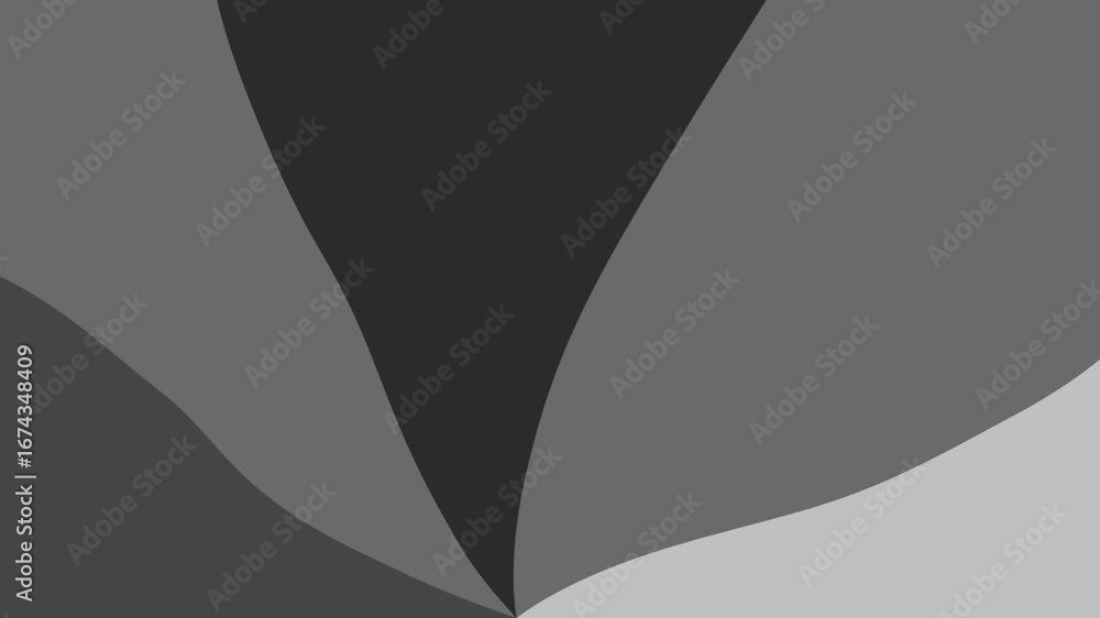Poster animated abstract grey and dark background random triangle distored pattern.
