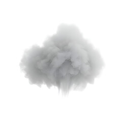 Create Stunning Designs with this White Smoke Transparent Background PNG
