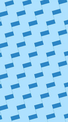 Blue minimal geometric pattern wallpaper design poster cover background