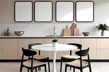 modern kitchen interior
