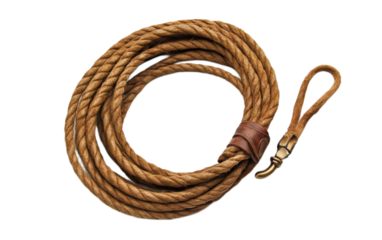 Cowboy lasso on transparent background, png