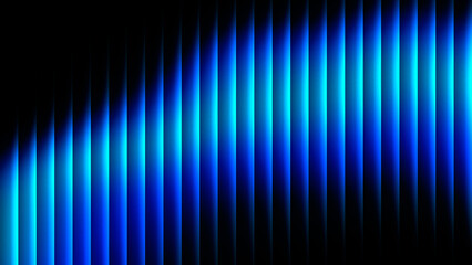 abstract blue background with dark grainy texture, geometric stripes, glowing light glass effect