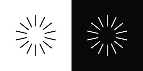 Loading icons with Editable strokes set for UI UX