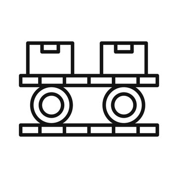Line icon Vector illustration design