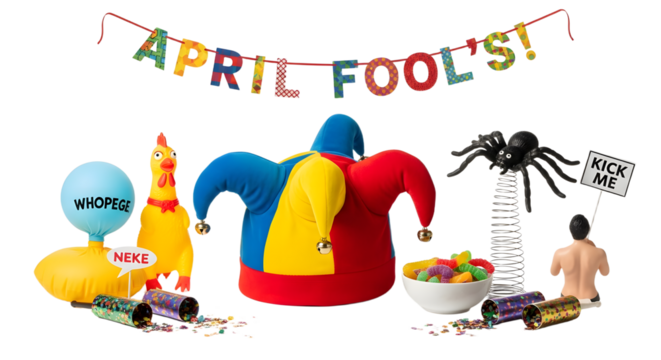 April Fool's Day Prank Props Collection