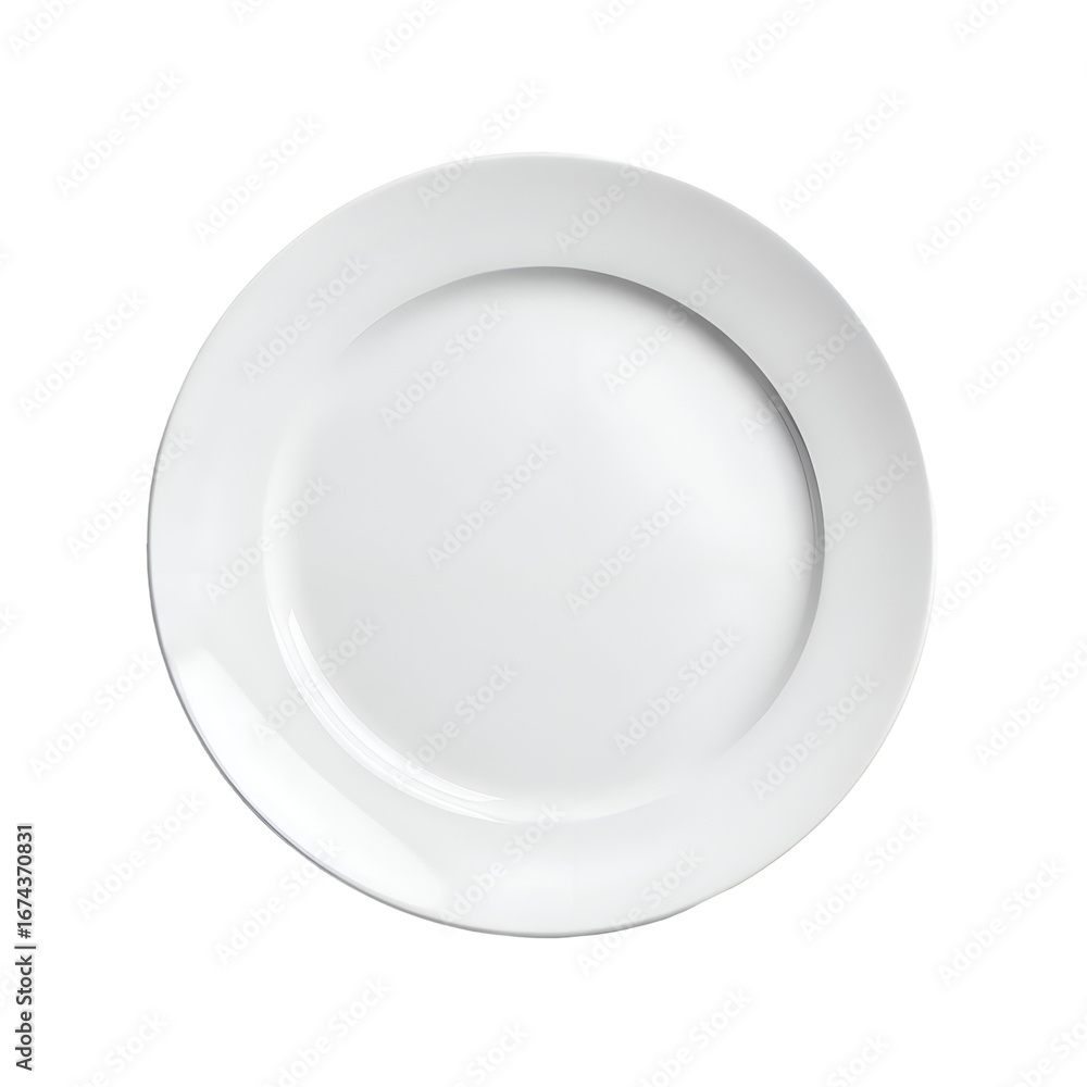 Poster create stunning designs using a simple white plate with transparent background images