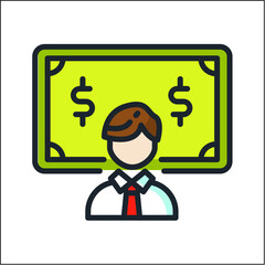 Line icon Vector illustration design