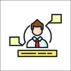 Line icon Vector illustration design