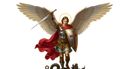 Saint Michael the Archangel Illustration
