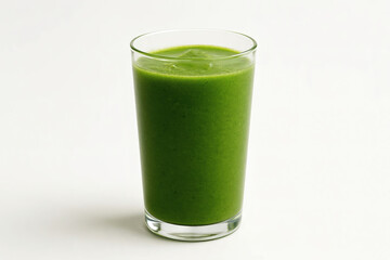  Glass of green smoothie