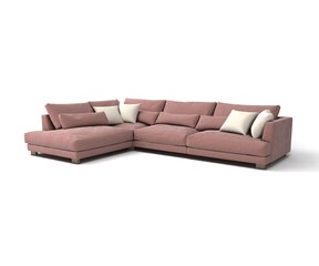 Sofa View Furniture 3D Rendering