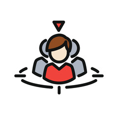 Simple line icon vector illustration design